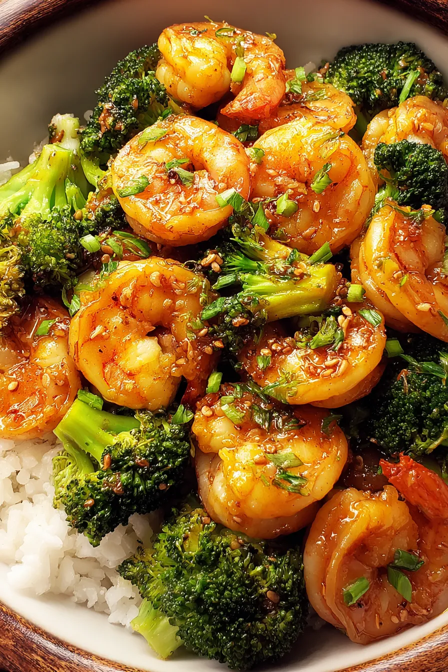 Stir-Fried Shrimp and Broccoli – Cooking With Laura